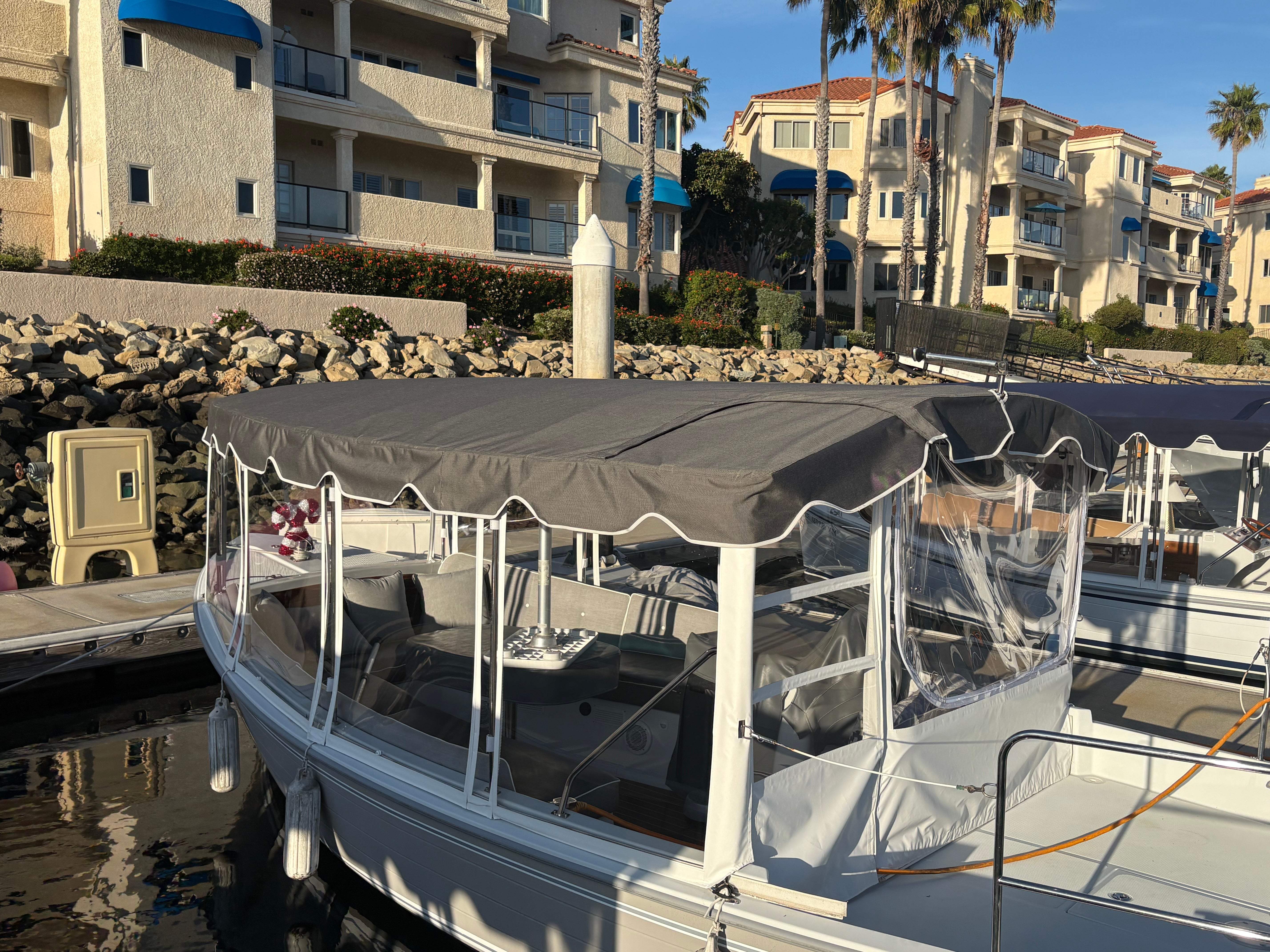 Window Enclosure for 22' Duffy Sun Cruiser – CANVAS 805