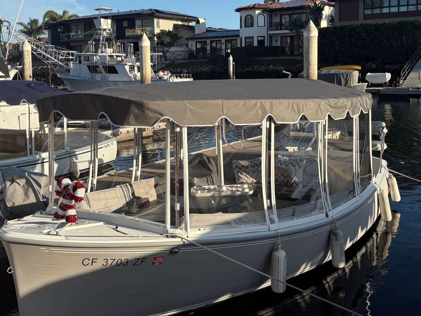 Window Enclosure for 22' Duffy Sun Cruiser