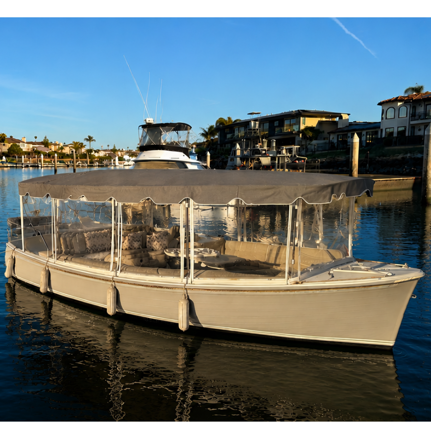 Window Enclosure for 21’ Duffy Sun cruiser