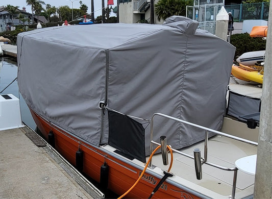 Full cover for 22’ Duffy Sun cruiser